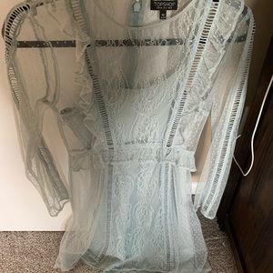 Topshop lace dress